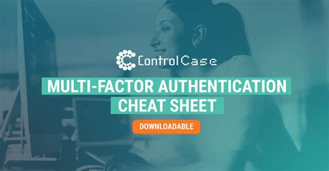 multi factor authentication cheat sheet